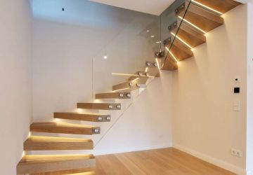 Treppe mit integrierten Abilight