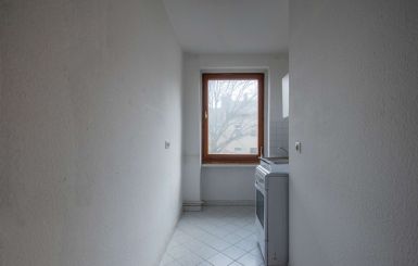 Foto der leerstehenden Nachbarwohnung 