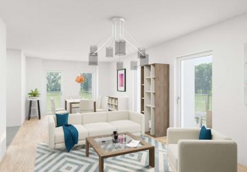 Visualisierung Wohnzimmer