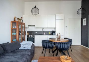 Küche im Wohnzimmer