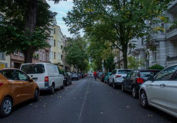 Blick in die Markelstrasse