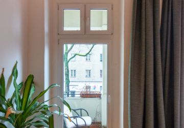 Loggia im Schlafzimmer