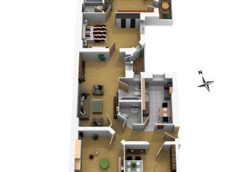 Visualisierung des Grundrisses