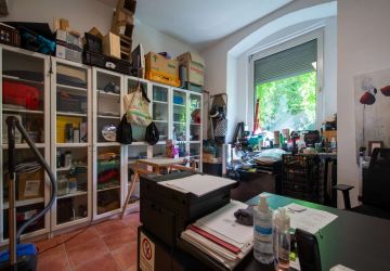 Büro zum Garten