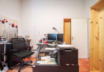 Büro zum Garten