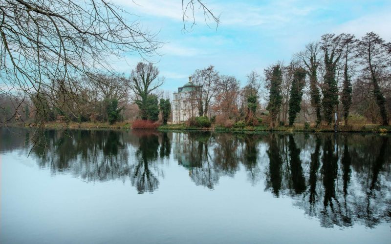 Blick Schlossgarten Charlottenburg