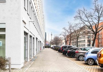 Fernsehturm in Sichtweite