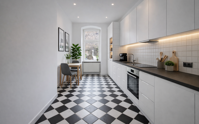 KI Visualisierung Küche