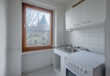 Foto der leerstehenden Nachbarwohnung 