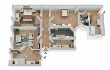 Visualisierung Grundriss