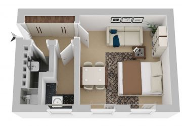 visualisierter Grundriss