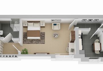 visualisierter Grundriss