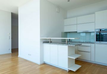 Küche vom Wohnzimmer