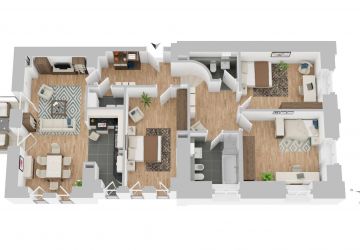 Grundriss Visualisierung