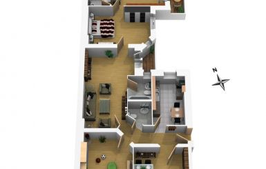 Visualisierung des Grundrisses