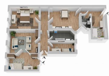 Visualisierung Grundriss