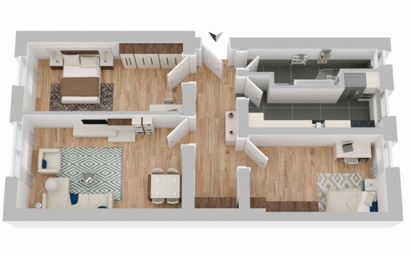 Visualisierung Grundriss